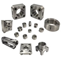 Komponen Mesin CNC Presisi Non-Standar, Broaching, Wire EDM, Baja Tahan Karat, Kuningan, Otomasi Industri, Permukaan Ra0.15