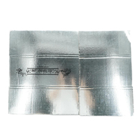 Boîte isotherme en carton et aluminium pour aliments congelés, poisson, viande, légumes, fruits, expédition et conservation