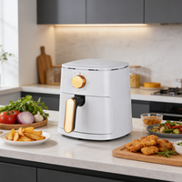 Nouvelle friteuse à air pour la cuisine, à usage domestique, entièrement automatique, faible en gras et sans huile, multifonctionnelle, électrique