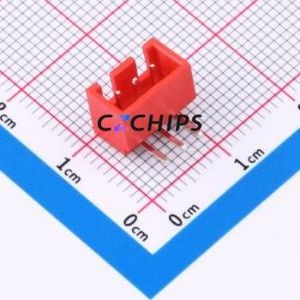 W254110K-3PR2123 Wire-to-Board Pin Header Bent Lead Through Hole,P=2.5mm Connector 1x3P 2.5mm Right Angle Insert XHB - Product Image 1