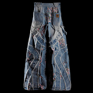 Jeans DIZNEW Hip Hop, jeans personnalisés de créateur, broderie 3D, <span class=keywords><strong>taille</strong></span> haute, pantalon pour femmes, mode, <span class=keywords><strong>jean</strong></span> <span class=keywords><strong>grande</strong></span> <span class=keywords><strong>taille</strong></span> pour <span class=keywords><strong>femme</strong></span> - Product Image 2