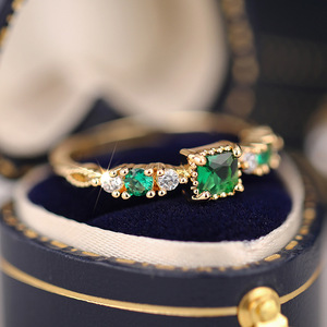 Anello Geometrico da Donna, Accessorio per Dito Semplice e alla Moda per Uso Quotidiano - Product Image 6