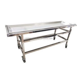Table de <span class=keywords><strong>lavage</strong></span> <span class=keywords><strong>mortuaire</strong></span> Plateau de corps portable Table d'autopsie - Product Image 1