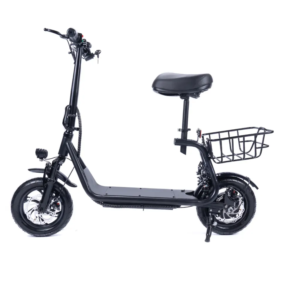 Vente d'usine 36v 350w scooter électrique 12 pouces escooter portable e-scooter vitesse maximale 25 km/h vélo électrique à prix réduit
