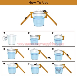 Indoor/Outdoor Use Eco-Friendly EPA <strong>Humane</strong> Walk the Plank Auto Reset <strong>Rat</strong> Rodent Killer Mouse <strong>Trap</strong> - Product Image 6