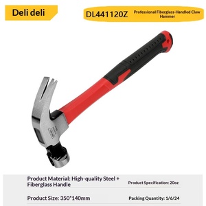Professional grade fiber handle claw hammer magnetic woodworking home <b>nail</b> lifting high quality steel hammer - Product Image 6
