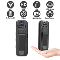 Cámara de seguridad pequeña L7 WIFI con grabación en bucle, compatible con 128GB, dispositivo de video para vlogging, cámara deportiva de acción, grabadora portátil.