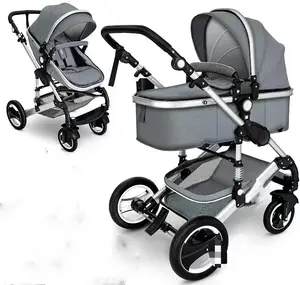 New Born Trolley Stroller Baby Travel System Foldable Carriage Pram Luxury Poussette 3 In 1 Cheap Baby Stroller