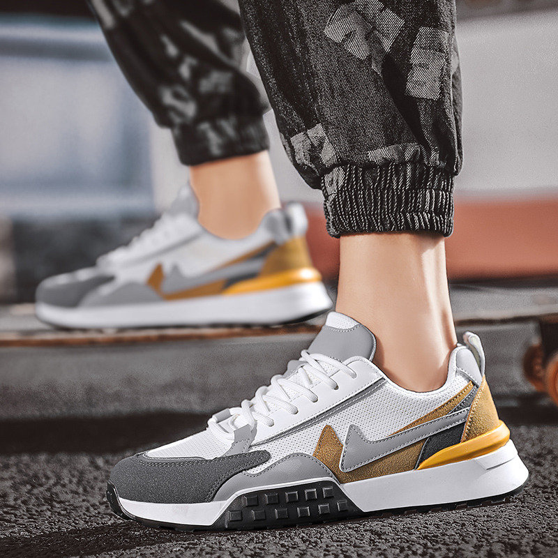 Летняя модная сетчатая мужская повседневная спортивная обувь, новый продукт, прогулочная обувь для мужчин