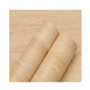 2024 Wood grain decorative door membrane pvc film door skin foil for furniture wooden decorative foil