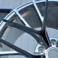 Llantas de Aluminio Forjadas Monobloque Plateadas a Medida para BMW, Mercedes, Audi, Porsche AMG, Volkswagen, de 17, 18, 19, 20, 21 y 22 Pulgadas