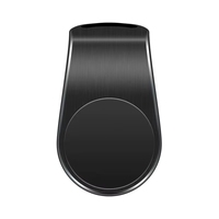 Support magnétique universel pour téléphone F3, fixation sur grille d'aération de voiture en forme de L avec ventouse et support de navigation, ajustement standard