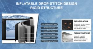 Bañera de Hielo Inflable Portátil Ovalada para Adultos, Terapia de Inmersión en Frío, Bañera Plegable Resistente - Product Image 5
