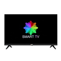 VSTI 75 pouces Smart LED TV Android Ultra HD 4K NTSC (60Hz) Noir Cabinet WiFi USB Salon Téléviseurs HKC Panneau LCD PAL