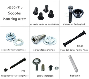 Gancho de Plegado para Patinete <span class=keywords><strong>Xiaomi</strong></span> <span class=keywords><strong>MIJIA</strong></span> <span class=keywords><strong>M365</strong></span> <span class=keywords><strong>PRO</strong></span> <span class=keywords><strong>2</strong></span>, Bisagra de Acero Endurecido, Tornillo de Bloqueo Fijo, Gancho de Plegado Metálico - Product Image 2