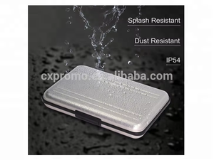 Estéticamente agradable a prueba de golpes 110*75*20mm plata <span class=keywords><strong>SanDisk</strong></span> Sd tarjeta 128 Gb 16GB adaptador funda soporte - Product Image 6