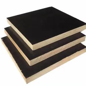 Wholesale Plywood Prices 12mm 18mm Phenolic Black Film Faced Plywood Birch E1 Hardwood plywood