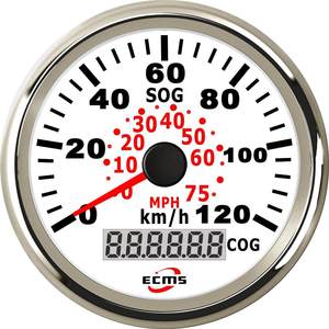 Velocímetro GPS Analógico de 120 km/h y 85 mm para Yates, Barcos, Autocaravanas y Conversiones de Automóviles - Instrumento de Medición de Velocidad - Product Image 4