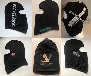 <span class=keywords><strong>Masque</strong></span> de ski intégral JX haute qualité, séchage rapide, respirant, anti-UV, 1 trou, logo personnalisé, cagoule, nouvelle impression numérique OEM, pêche - Product Image 5