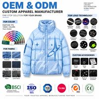 Vestes matelassées pour hommes avec logo personnalisé, vente en gros, streetwear d'hiver surdimensionné, vestes matelassées de luxe, fabricant de haute qualité