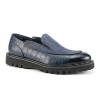 Prix usine loisirs Eva semelle épaisse en cuir véritable décontracté officiel chaussures formelles léger forme semelle chaussures de marche pour hommes