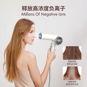 ไดร์เป่าผม 1800w ความเร็วสูง แบบพับได้ ขนาดกะทัดรัด สำหรับเดินทาง ใช้ในร้านเสริมสวย - Product Image 3