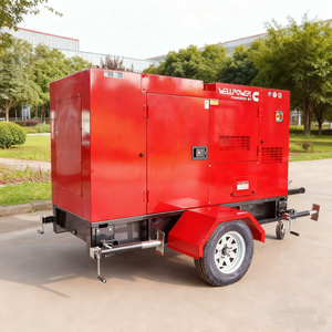 Generador Móvil Trifásico sobre Remolque de 30-65kVA con Certificación ISO/CE y 1 Año de Garantía - Product Image 5