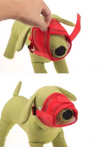 Penutup Mulut Anjing Anti Gigitan Nibao Tanpa Suara Menggonggong, Masker Jaring Bernapas untuk Hewan Peliharaan - Product Image 2