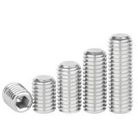 Asme Unc Unf 4 # -40 6 # Vis sans tête à six pans creux à denture fine en acier inoxydable -32 1/2-13 1/4-20 3/8-16