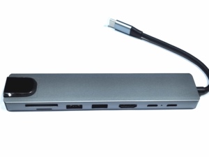 <span class=keywords><strong>USB</strong></span> loại C HUB <span class=keywords><strong>3</strong></span> 4 5 6 <span class=keywords><strong>7</strong></span> 8 11 1 cổng <span class=keywords><strong>USB</strong></span> 4k Ethernet RJ45 LAN <span class=keywords><strong>USB</strong></span> <span class=keywords><strong>3</strong></span>.0 2.0 sdcard thẻ HD Adapter Mac cuốn sách Docking Station kho - Product Image 4