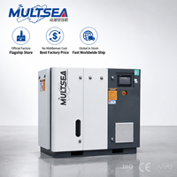 Compresseur d'air silencieux à vis 11kW 15HP 15kW 20HP à entraînement direct