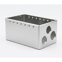 Servicio de mecanizado CNC para cajas de aluminio y acero inoxidable de precisión personalizadas OEM para carcasas de equipos médicos e industriales