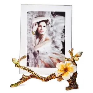 SANLOREN moderno luxo decorativo esmalte estilo europeu molduras álbuns fotográficos acessórios quadro quadro espelho mágico foto moldura