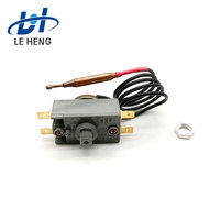 80 ° Thermostat capillaire à réinitialisation manuelle pour machine de vulcanisation, système de canaux chauds et de moulage par injection