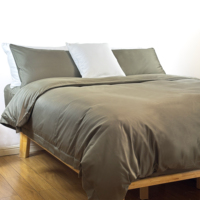 Ensemble de draps en coton biologique 100% certifié GOTS durable et respirant pur et sommeil paisible pour la maison et l'hôtel