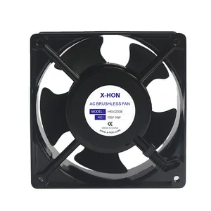 High Airflow 12038 Ac Axial Flow Fans Waterproof Ventilation Exhaust Fans 110v Exhaust Aluminium Alloy Ac Cooling Fan