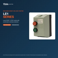 Démarreur magnétique LE1 DOL, démarreur de moteur, contacteur triphasé, protection contre les surcharges, 380V 400V