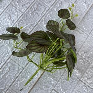 スイカの葉3D一握りミニ人工植物卸売 - Product Image 3