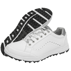 Zapatos de Golf con Tacos para Hombre, Talla Grande, Parte Superior de Cuero Genuino del Fabricante, Suela de Goma, Duraderos, para Deportes al Aire Libre de Verano - Product Image 2