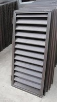 Diseño moderno personalizado aleación de aluminio ala de sol persiana de ventanas persiana para exterior de construcción