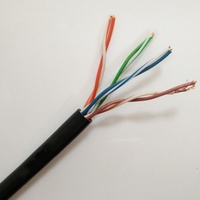 Cables ST U/UTP CAT5E, Cable LAN de Cobre Trenzado 4P*0.49, Cubierta de PVC CMP, 305m/rollo, Cables Ethernet Sin Blindaje