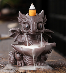 Quemador de <span class=keywords><strong>Incienso</strong></span> de Cerámica, Aromaterapia, <span class=keywords><strong>Cascada</strong></span> de <span class=keywords><strong>Incienso</strong></span> de Flujo Inverso, Quemadores de <span class=keywords><strong>Incienso</strong></span> Creativos, Decoración Zen para el Hogar, Adorno de Aromaterapia - Product Image 1