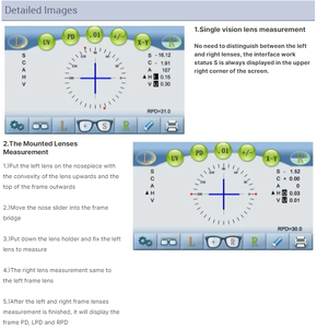 Mais Novo Modelo COT-L800 Digital Focimeter Óptico Automático da China com Impressora Garantia de 1 Ano em <span class=keywords><strong>Lens</strong></span> <span class=keywords><strong>Meter</strong></span> - Product Image 6