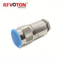 Connecteur à vis de serrage mâle de Type N d'usine pour KSR-400 LMR-400 LMR400 RG8 RG213 RG214 H1000 câble connecteurs coaxiaux coaxiaux RF