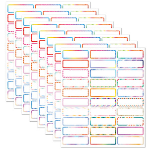 สติกเกอร์ป้ายกำกับสำหรับงานปาร์ตี้สำหรับเด็กแผ่นสติกเกอร์สวัสดีชื่อของฉันคือสติกเกอร์ตกแต่งรูปสัตว์สำหรับโรงเรียนสำนักงานบ้าน - Product Image 5