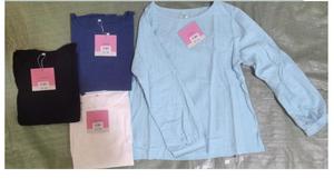 Kemeja & Blus Wanita Warna Solid Lengan Panjang Kerah Bulat Ukuran Besar Atasan Baju Dasar Pakaian Kantor Atasan Wanita Musim Gugur - Product Image 5