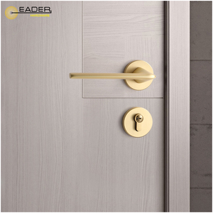 Alileader — poignée de <span class=keywords><strong>porte</strong></span> de luxe en laiton, poignées intérieures modernes, haut de gamme - Product Image 6