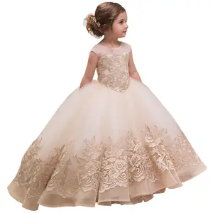 Boutique boden lange Blumen mädchen kleider Kinder Prinzessin Ballkleid Formelle Geburtstags feier kleider für 2-13 Jahre alte Mädchen