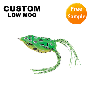 Señuelo de Pesca Artificial de Rana Suave al por Mayor de Fábrica, Señuelo de Pesca de Plástico con Forma de Rana, Señuelo de Pesca de Rana Suave - Product Image 4