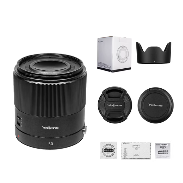 Camera lens Auto Focus YONGNUO 50 F1.8R DF 50mm F1.8 Lens full for Canon Cameras Lens Aperture YN 50F1.8RDF